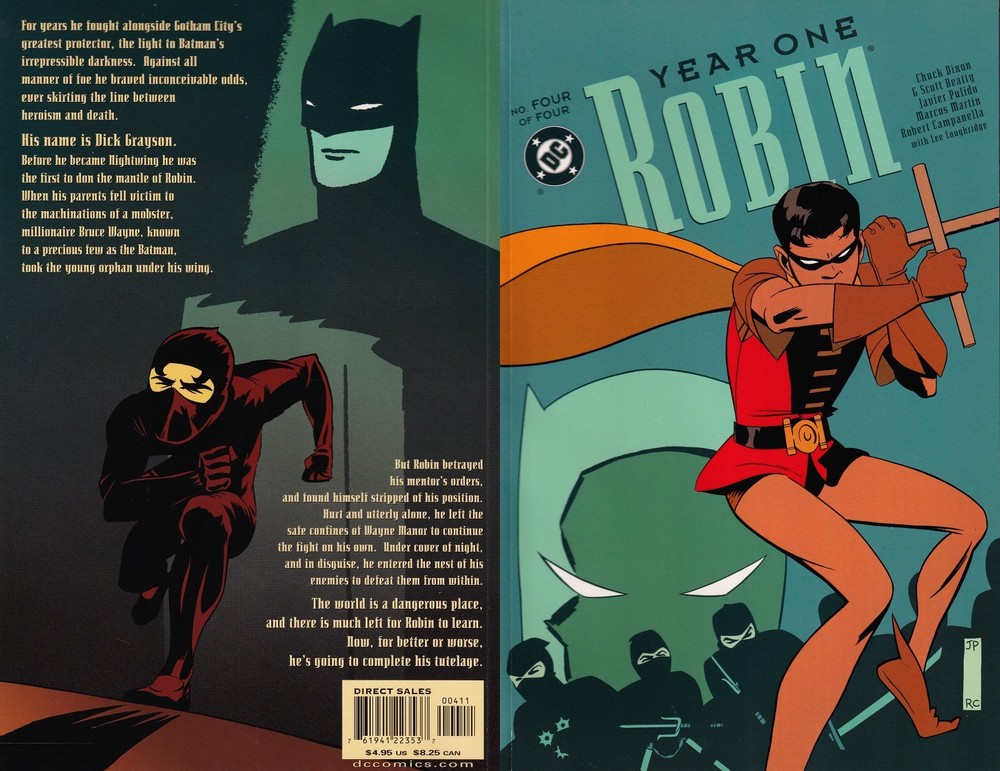 Robin Year One #4 Direct Edition Cover (2000-2001) DC Comics