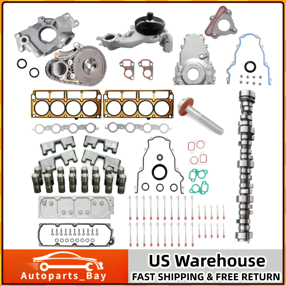 Chevrolet GMC 5.3L Performance Camshaft Lifters Head Gasket Set Kit