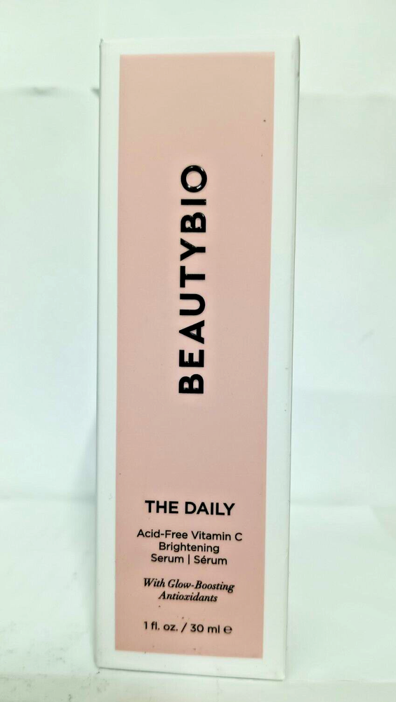 BeautyBio - The Daily - Acid Free Vitamin C Brightening Serum 1 fl oz NEW IN BOX-image