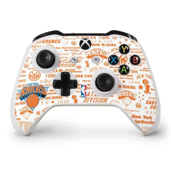 NBA New York Knicks Xbox One S Controller Skin - NY Knicks Historic Blast