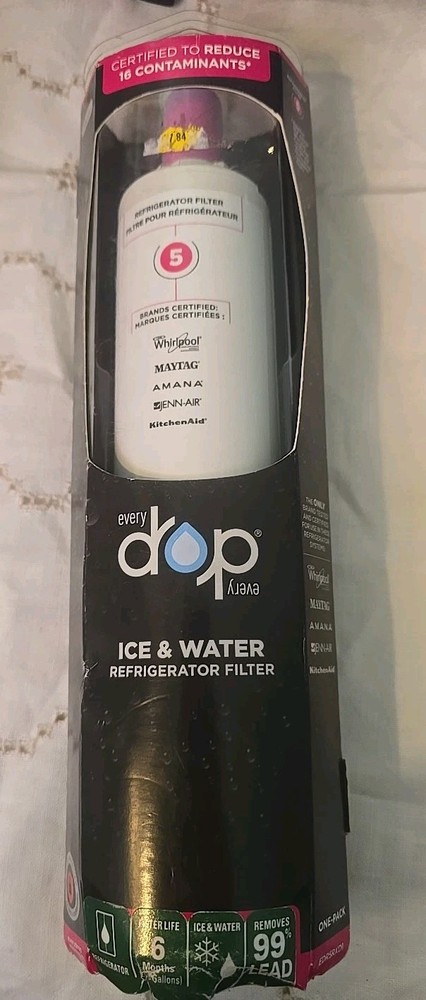 Whirlpool everydrop Refrigerator Water Filter 5 (EDR5RXD1) Factory Sealed