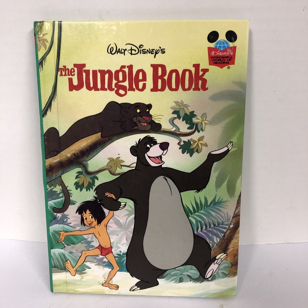 Walt Disney The Jungle Book (1993), Hardcover, Illustrated, Mint Conditions