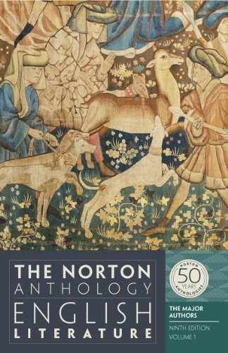 The Norton Anthology of English - Paperback, by Greenblatt Stephen - Acceptable