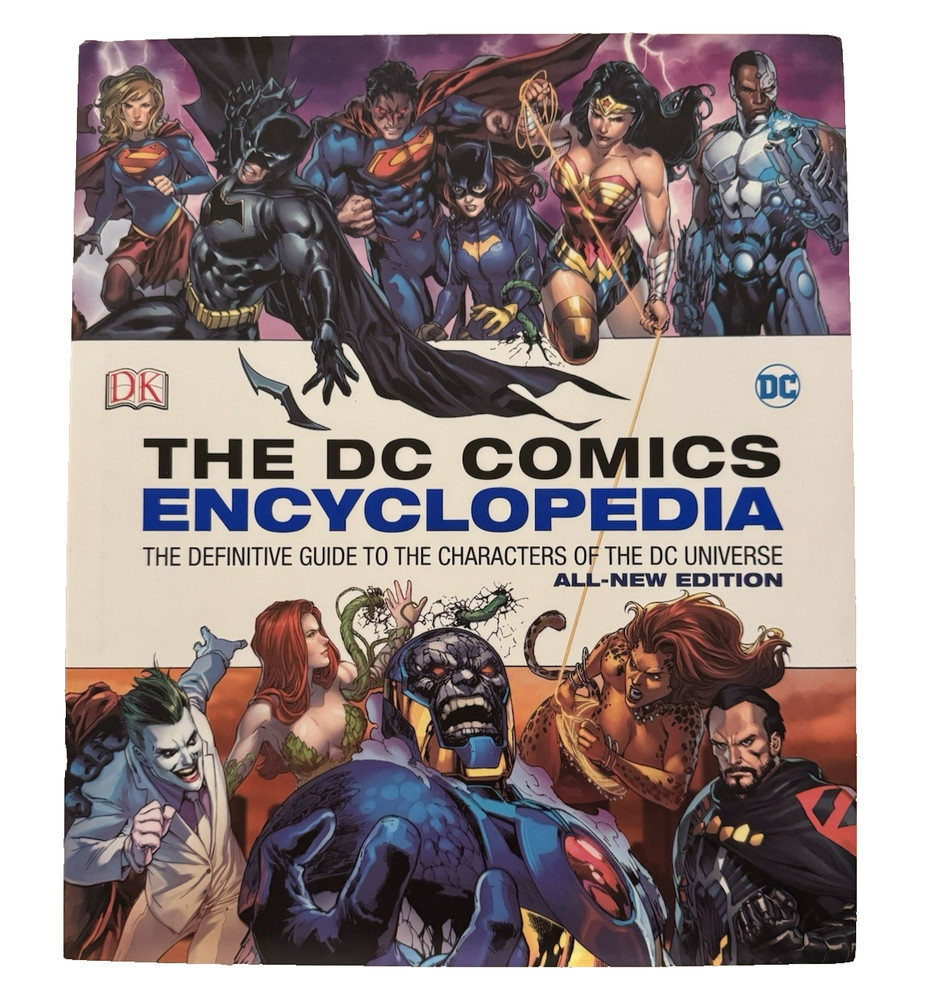 DC Comics Encyclopedia All-New Edition A Definitive Guide Coffee Table Book NEW