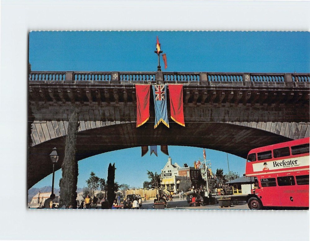 Postcard London Bridge Lake Havasu City Arizona USA