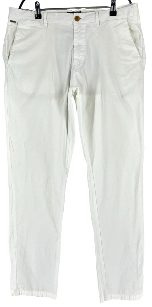 Scotch & Soda Men Mott Caliente Stretch Chino Trousers Size W34 L32