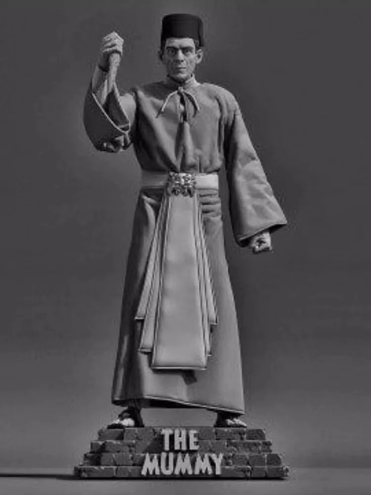 The Mummy Full Resin Figure Model Kit 1/24 Scale Unassembled Unpainted Toys