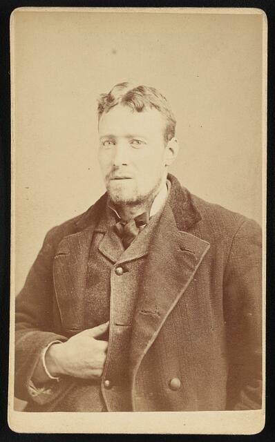Photo:[William Burns, head-and-shoulders portrait, facing slightly left]