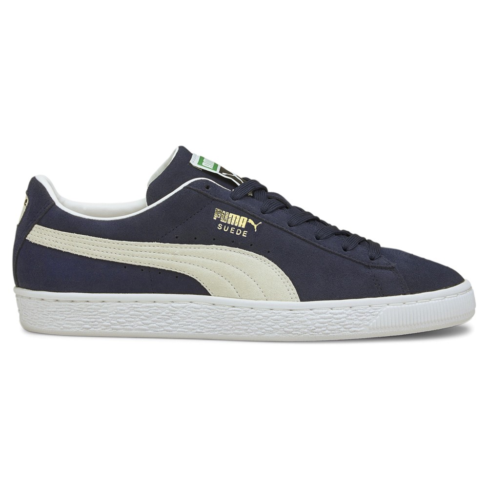 PUMA Suede Classic Xxi Lace Up  Mens Blue Sneakers Casual Shoes 37491504