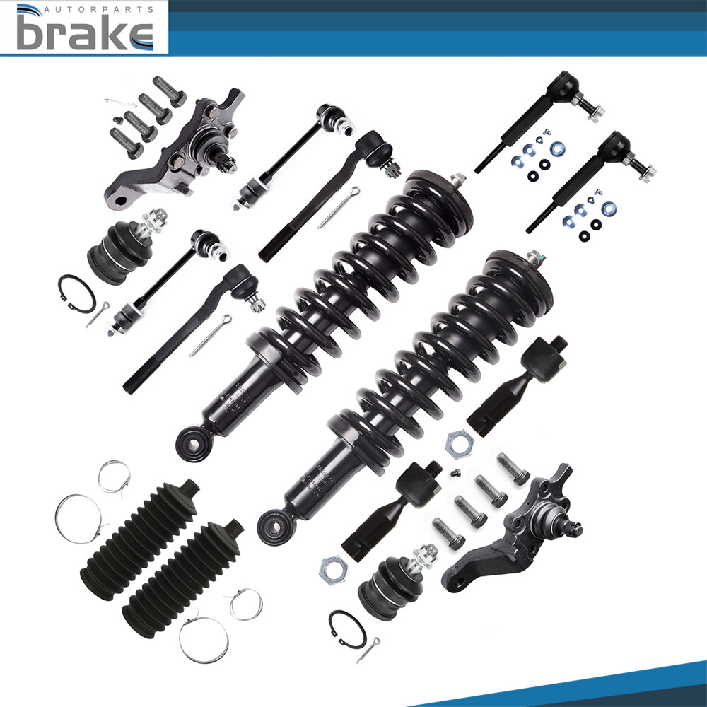 1996-2002 Toyota 4Runner 4WD Front Suspension Kit - Struts Sway Bars Ball Joints Tie Rods  