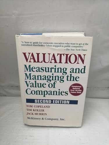 Valuation: Measuring and - Hardcover, by Copeland Tom; Koller - Very Good