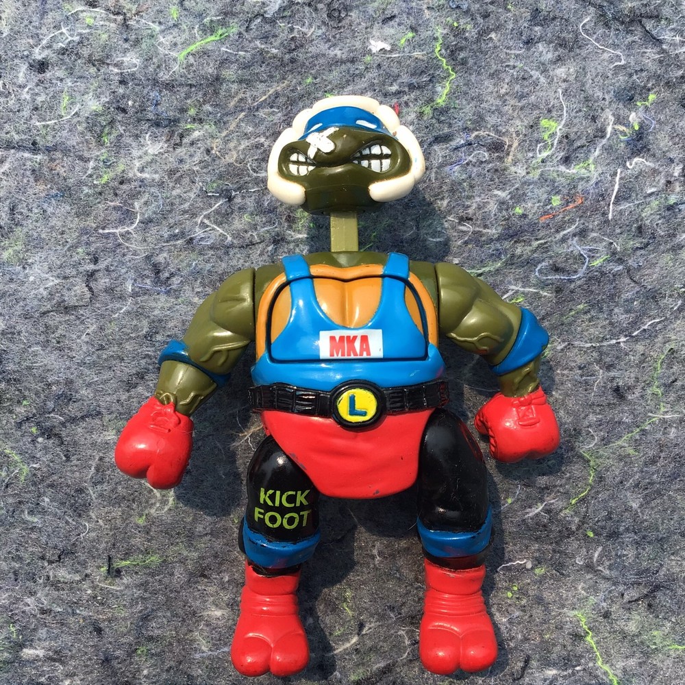 Vint 1992 Playmate Toys Pro Boxer Leonardo Teenage Mutant Ninja Turtles