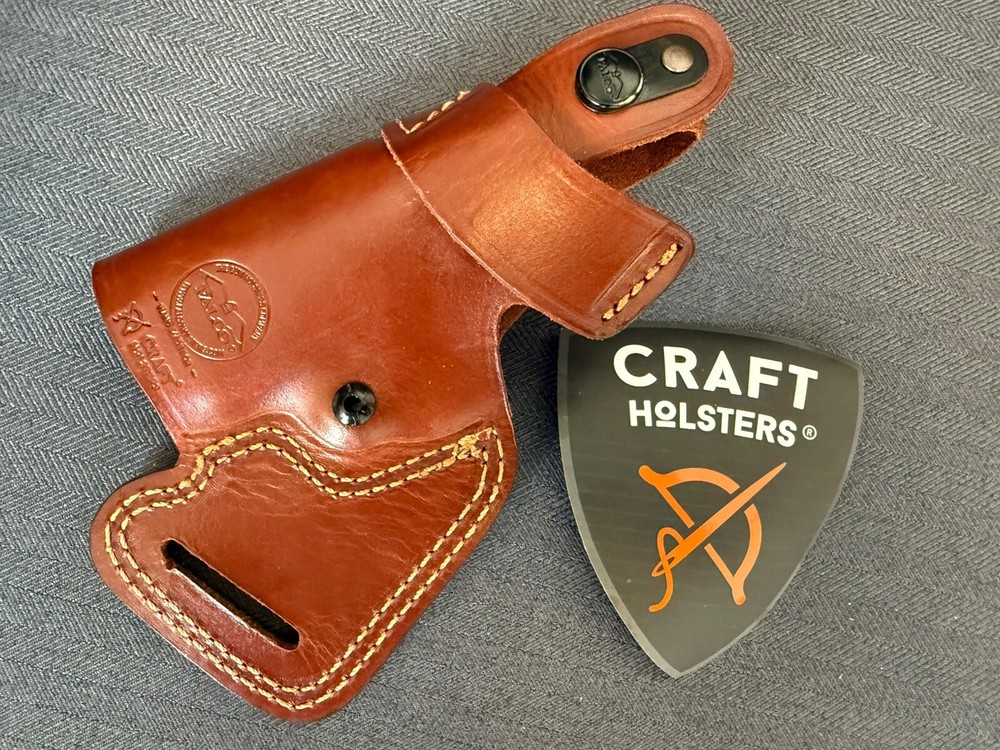 OWB Custom Craft Holster Small Of Back Kimber Ultra Carry II 45 ACP 3'' Barrel