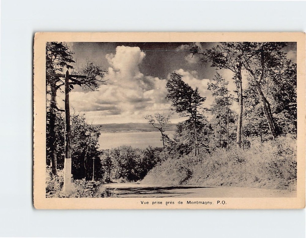 Postcard Vue Prise Pres De Montmagny Quebec Canada