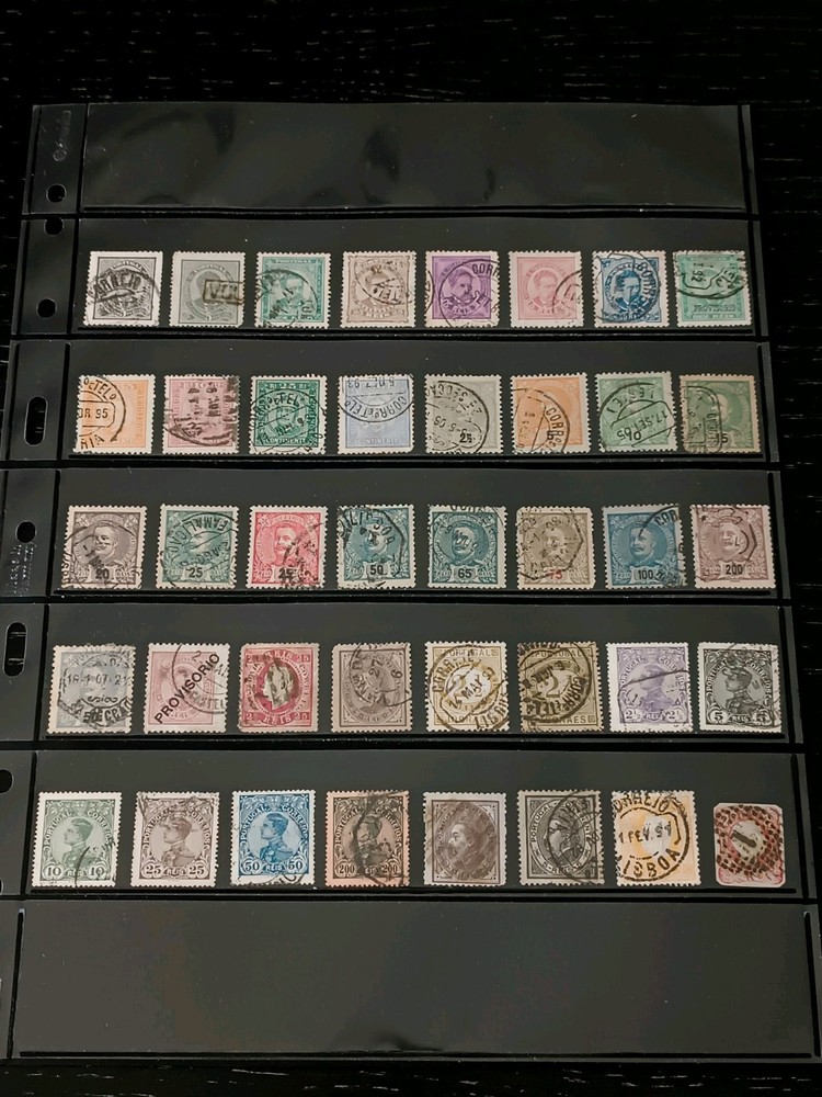 Portugal Classic Stamps. Fine selection of used