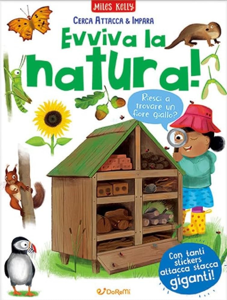 Miles Kelly Evviva la natura! Cerca attacca e impara. Ediz. a colori (Paperback)Another great item from Rarewaves USA | Free delivery!