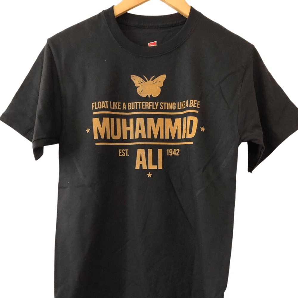Muhammad Ali Graphic Tee for Men - Size Small Vintage Boxing Style