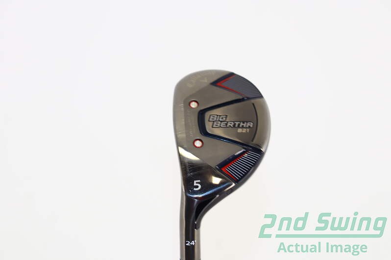 Callaway Big Bertha B21 5 Hybrid 24° Senior Left Handed Graphite 39.5in