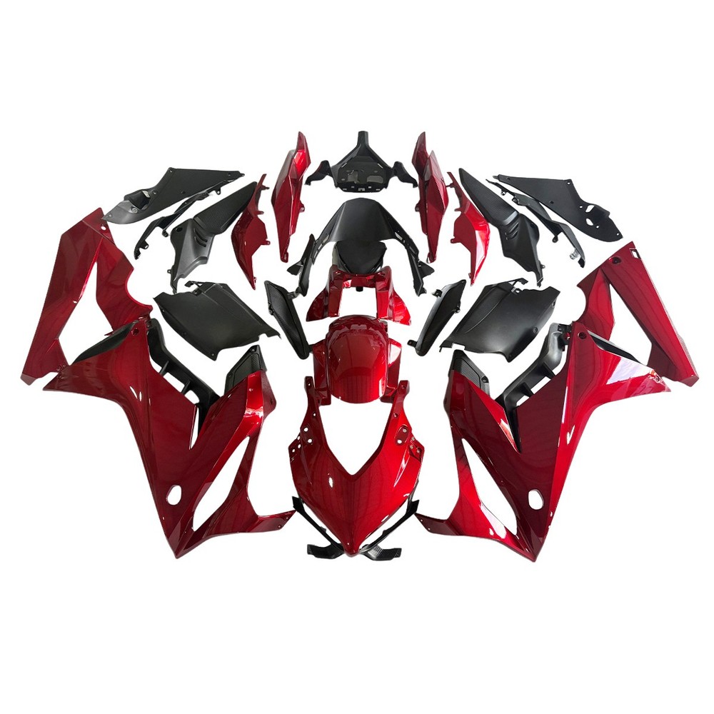 Injection Candy Red Fairing Kit for 2019-2023 Honda CBR650R ABS Plastic Bodywork