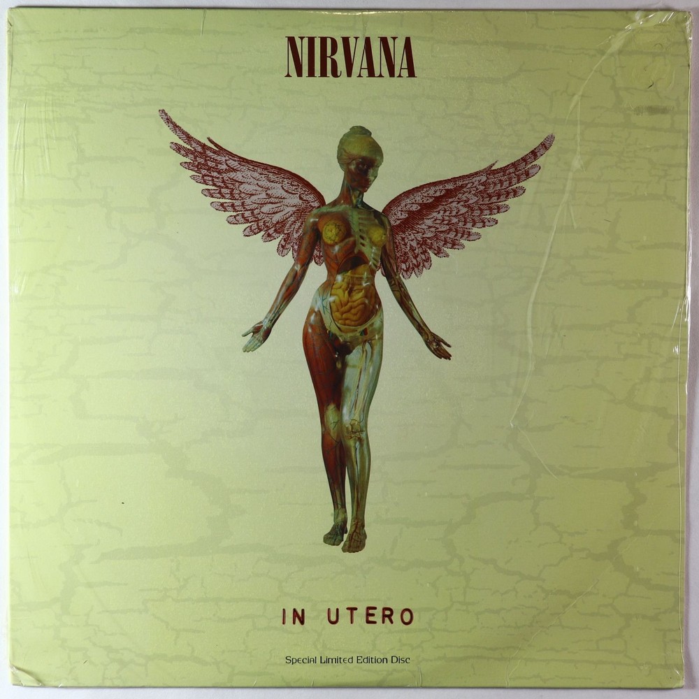 Nirvana - In Utero LP - DGC Ltd. SEALED