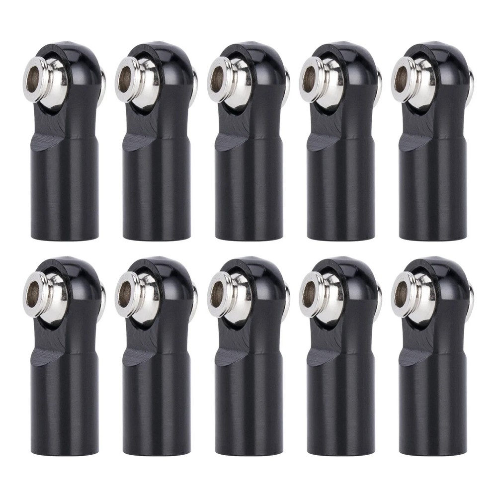 10Pcs Metal M4 Link Tie Rod End Ball Joint For Tamiya CC01 RC Car Upgrade Parts