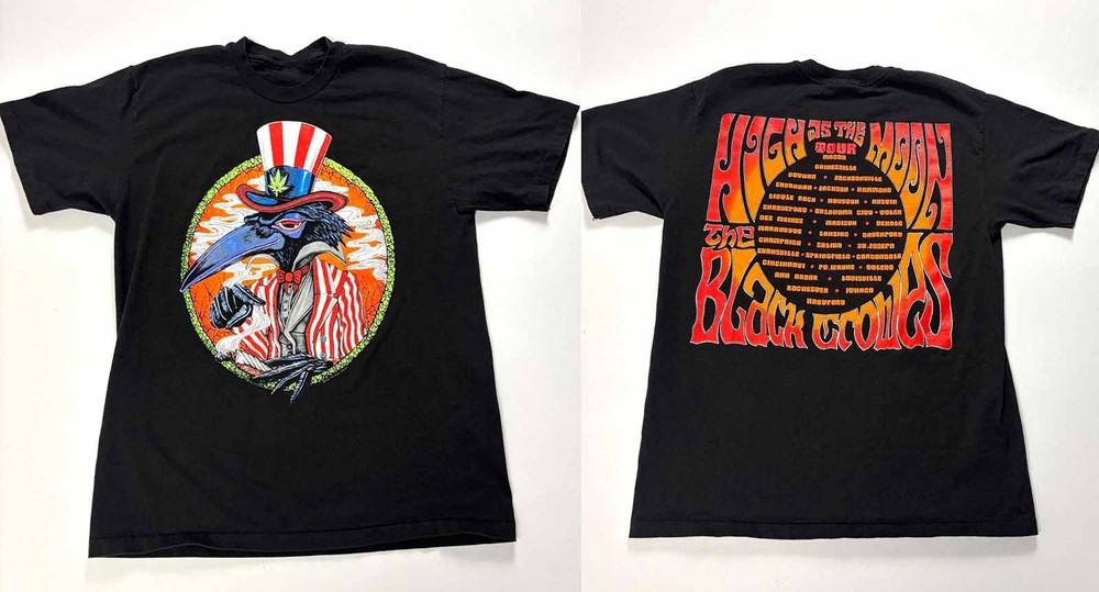 2 Sides The Black Crowes High As The Moon T Shirt Unisex S-5XL 1UU066