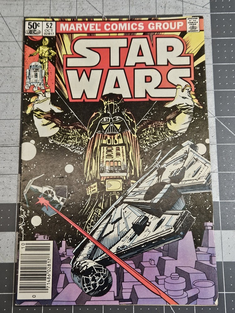 Star Wars #52 Marvel Comics 1981 Bronze Age Darth Vader C-3PO R2-D2 Newsstand