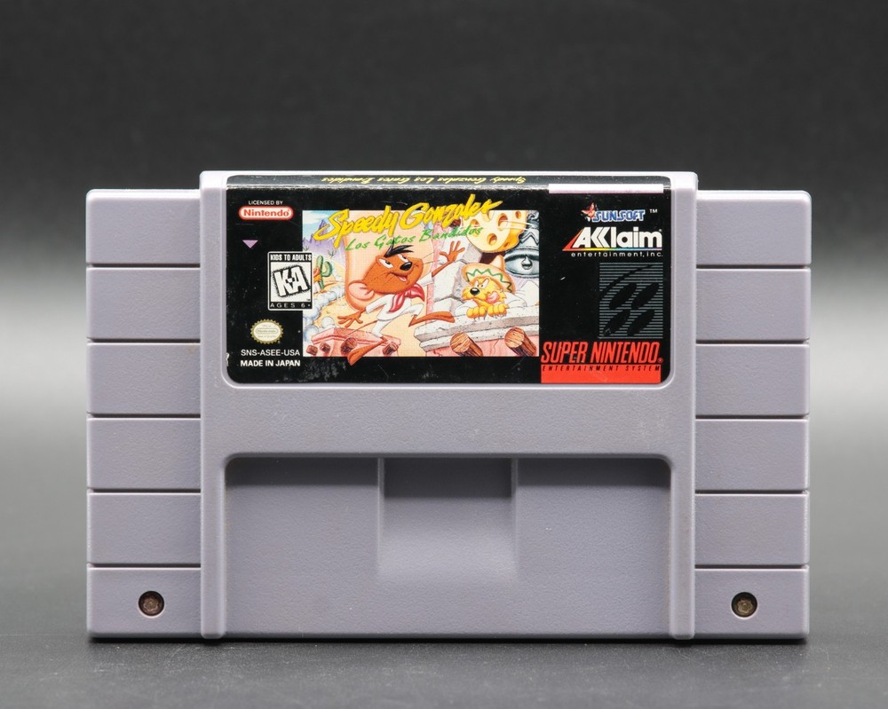 Speedy Gonzalez: Los Gatos Banditos SNES Super Nintendo Cartridge Only