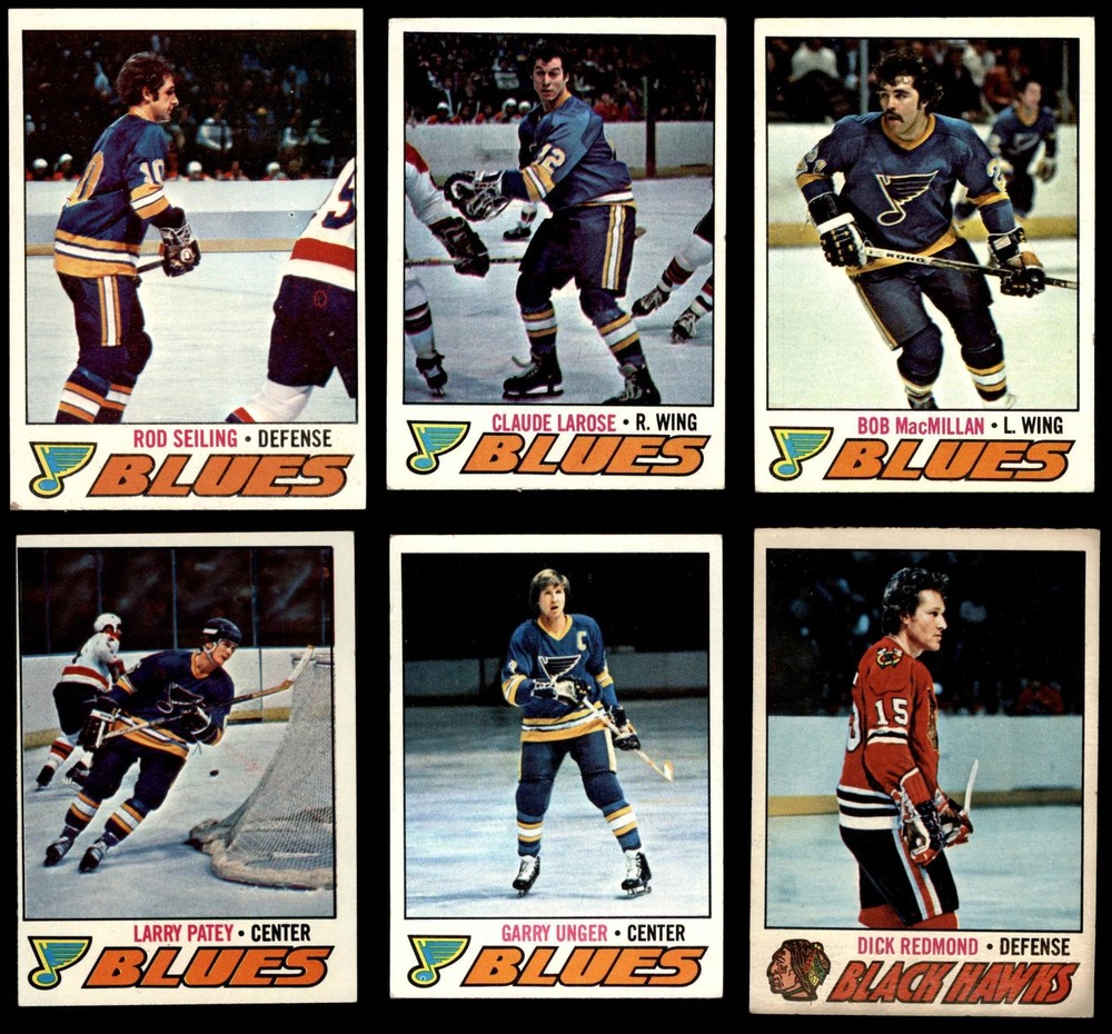 1977-78 Topps St. Louis Blues Near Team Set 2.5 - GD+ 7215452 (6 / 10 cards)