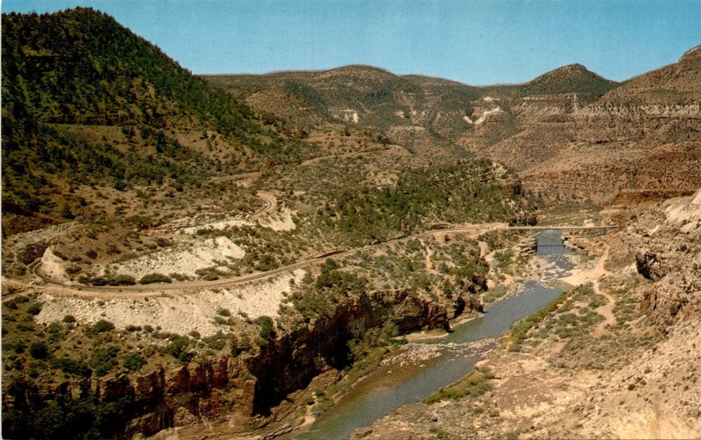 SALT RIVER CANYON, ARIZONA, PHOENIX, Show Low, Postcard