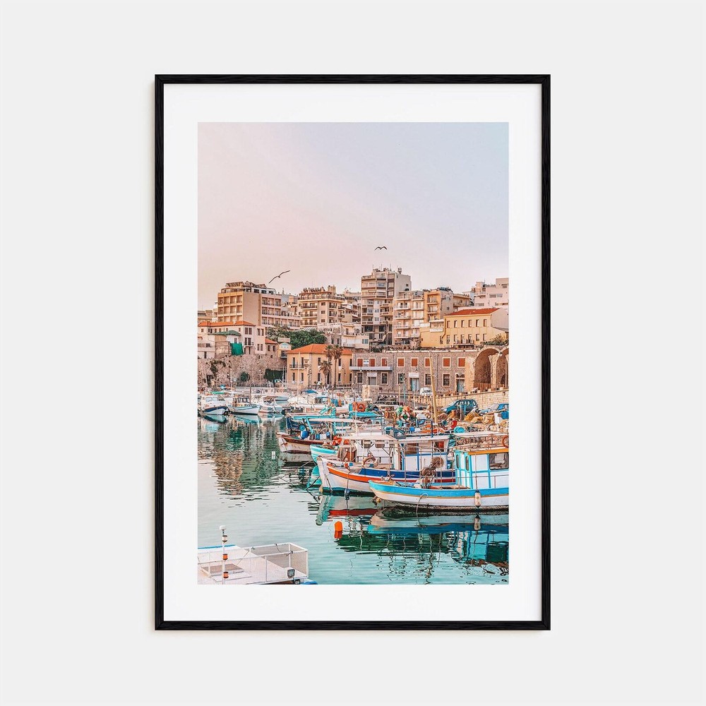 Heraklion Colorful Poster Print Heraklion Photo Wall Art Heraklion Decor