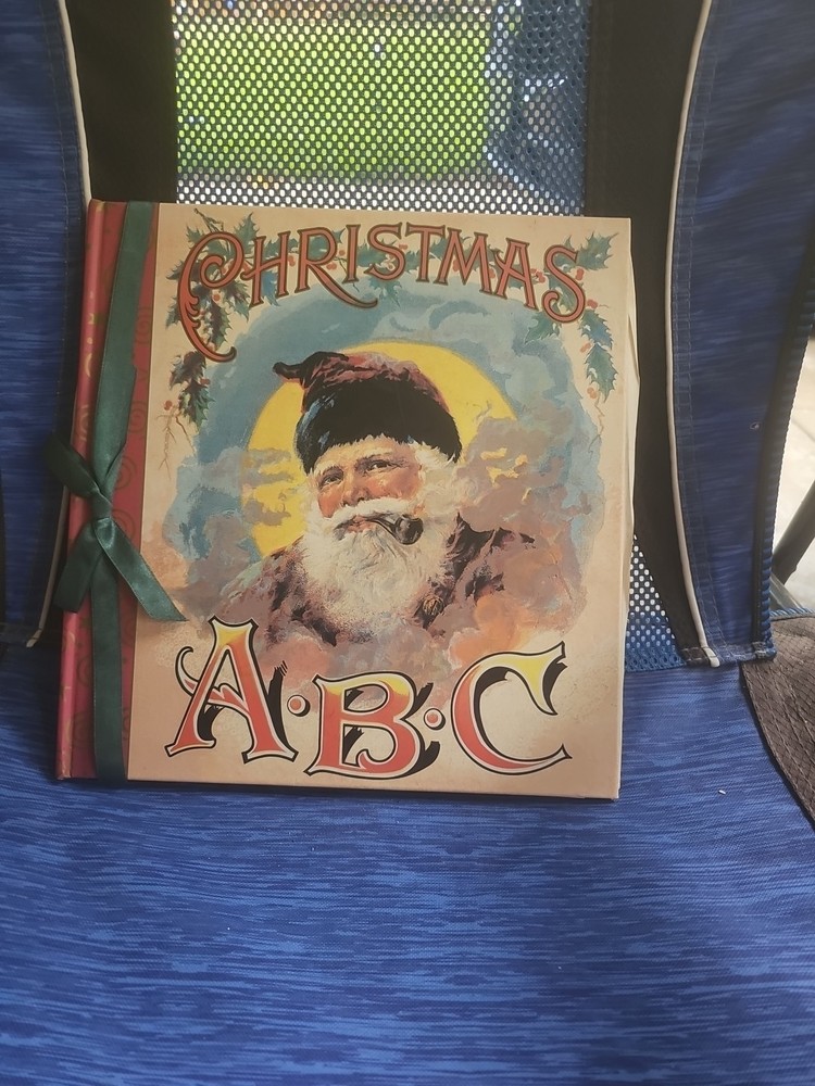 Christmas ABC : Story/Stickerbook by Roni Akmon (1999, Hardcover)