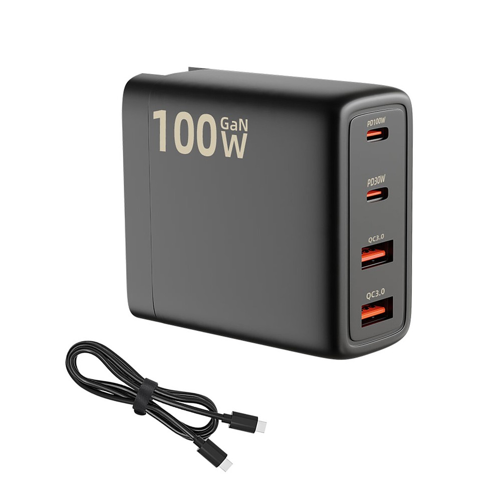 100W 4-Port PD Fast Charger Adapter for DJI Drone Camera Phone