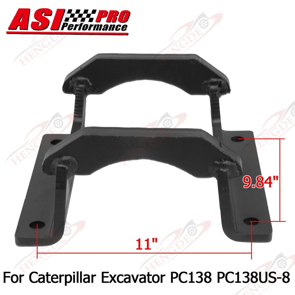 Track Guide Guard Fit For Caterpillar Excavator PC138 PC138US-8 Black