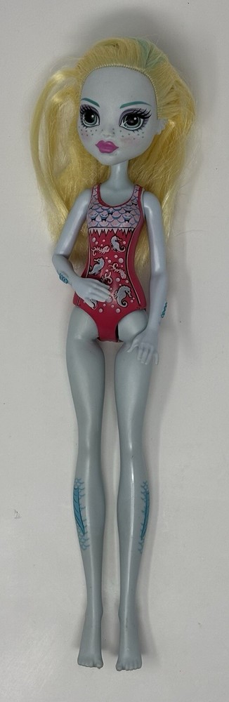 Monster High Doll 2017, Lagoona Blue In Pink Swimsuit Mattel Nude