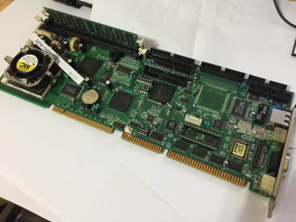 100% test PC-586U(PC)LV with CPU and RAM via DHL or Fedex fast shipping