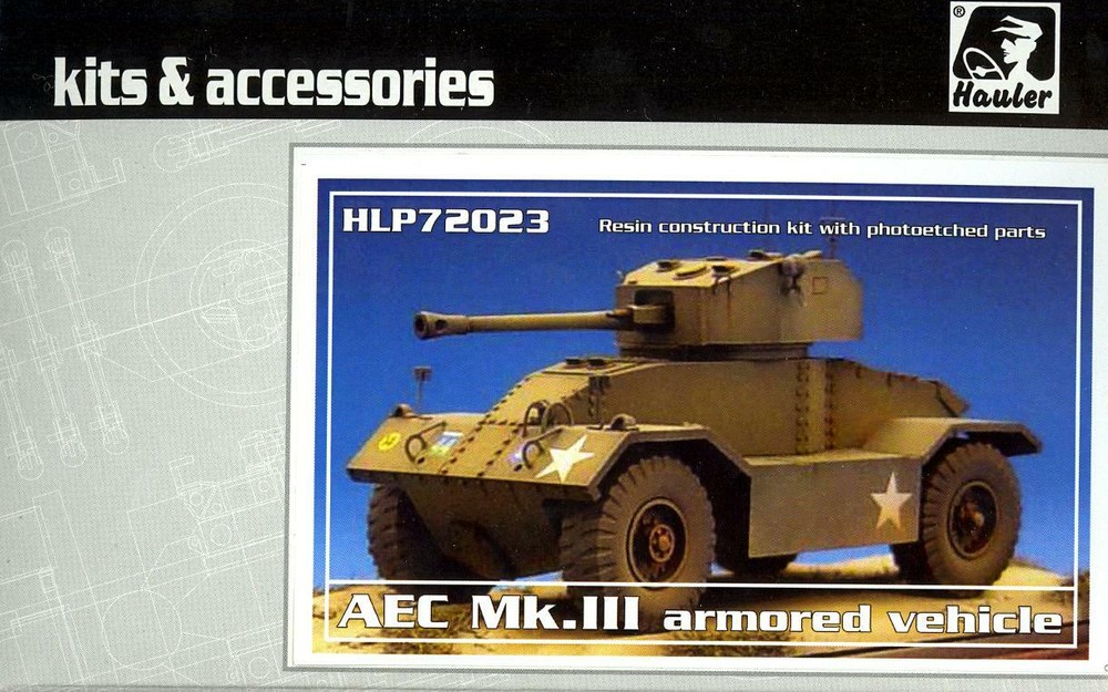 Hauler Models 1/72 British AEC Mk.III ARMORED CAR Resin & Photo Etch Kit