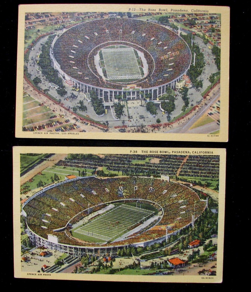 Vintage 2 Linen Postcards 