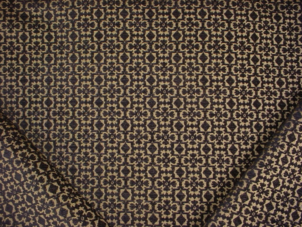 Lee Jofa 990044 Connaught Chenille Upholstery Fabric in Black Coal Celtic