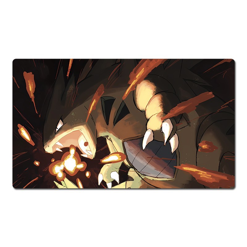 Tyranitar Board Game Pokemon Table Playmat TCG CCG Mat Card Play Pad Mousepad