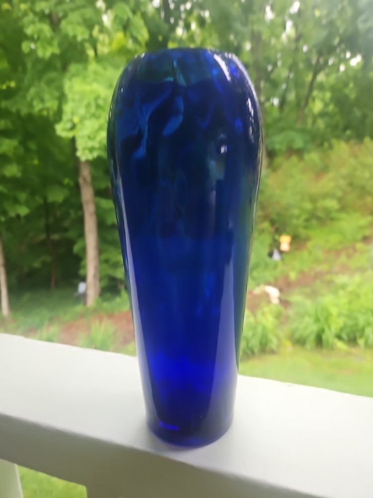 Vintage Cobalt Blue Vase
