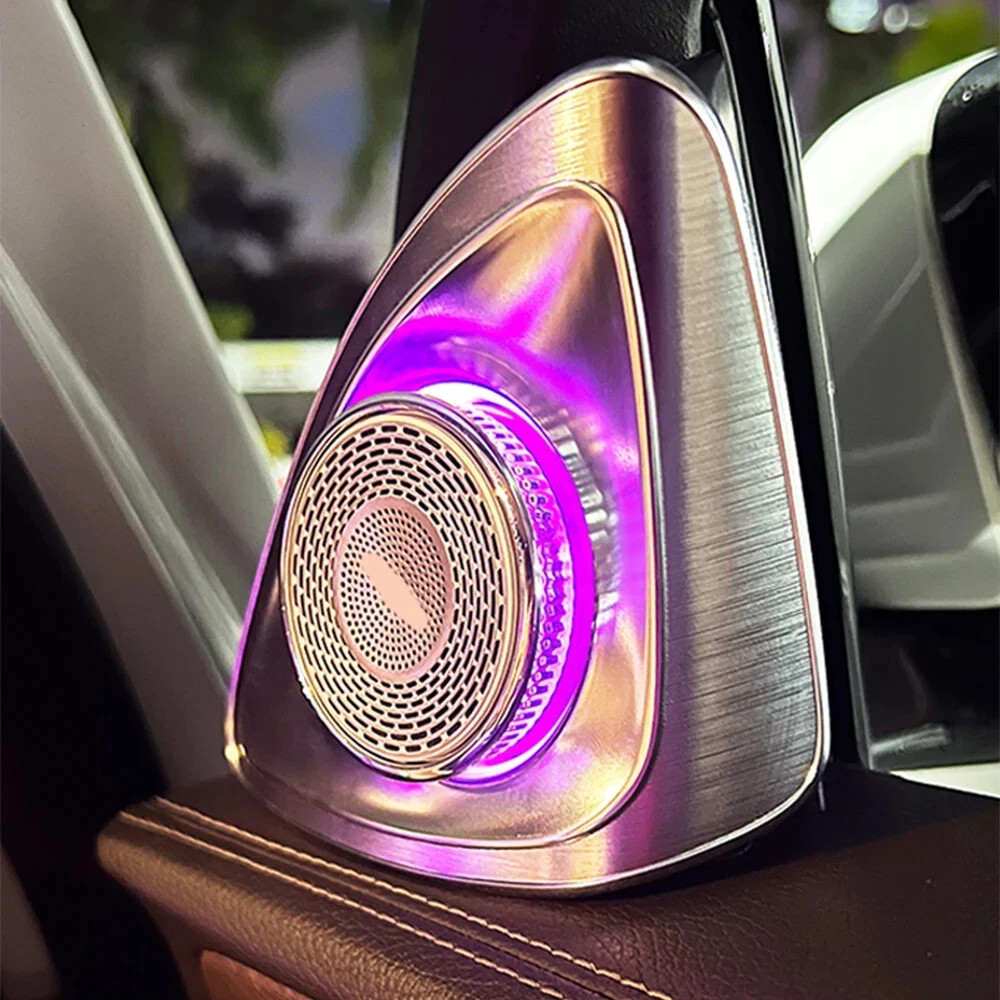 64 Colors 4D Rotation Speaker Tweeter Fits for Mercedes Benz W223 S-Class 21-25