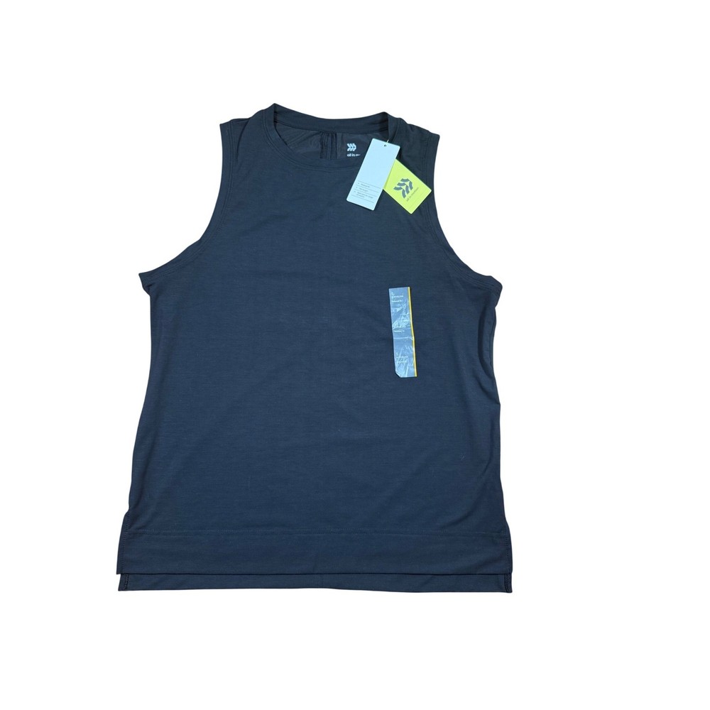 All in Motion Women's Activewear Tank Top Sleeveless Black Athletic