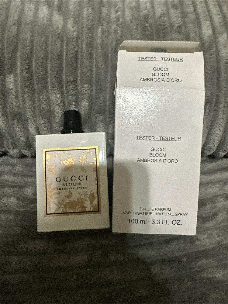 Gucci Bloom Ambrosia D'Oro Eau de Parfum EDP For Women 100 ml/3.3 Fl Oz NIB
