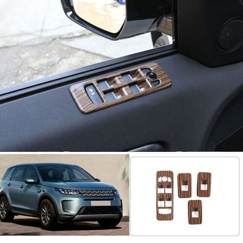 For Discovery Sport 20-2024 Sands Wood Grain Window Lift Lock Switch Panel Trim