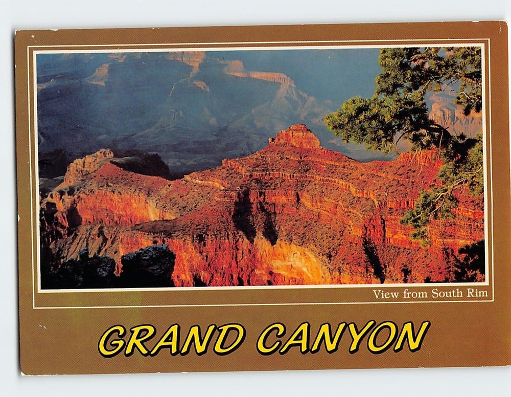 Postcard South Rim Grand Canyon National Park Arizona USA