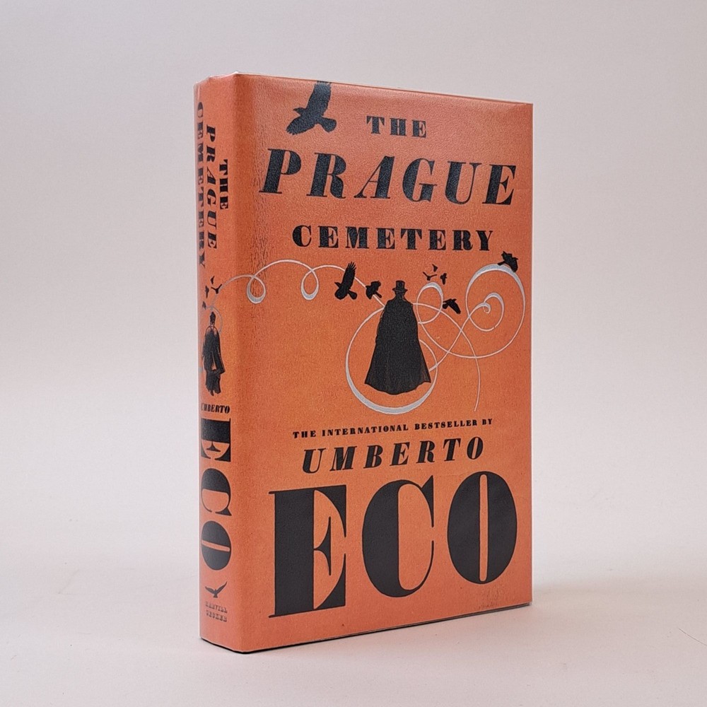 Umberto Eco, Richard Dixon / THE PRAGUE CEMETERY Signed 1st Edition 2011