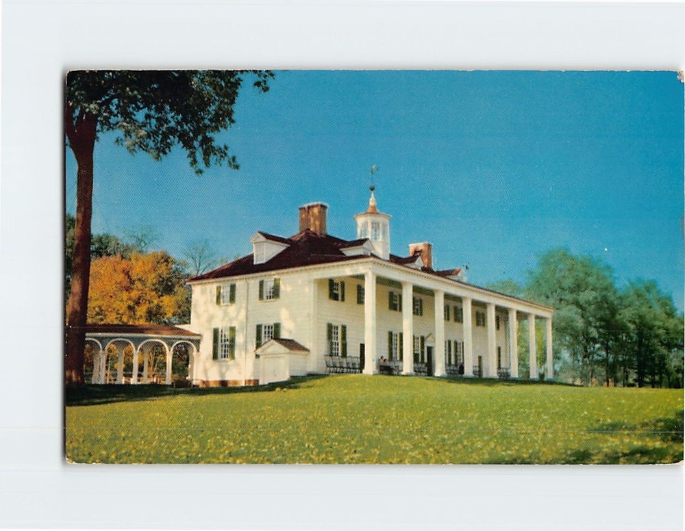 Postcard Mount Vernon Virginia USA
