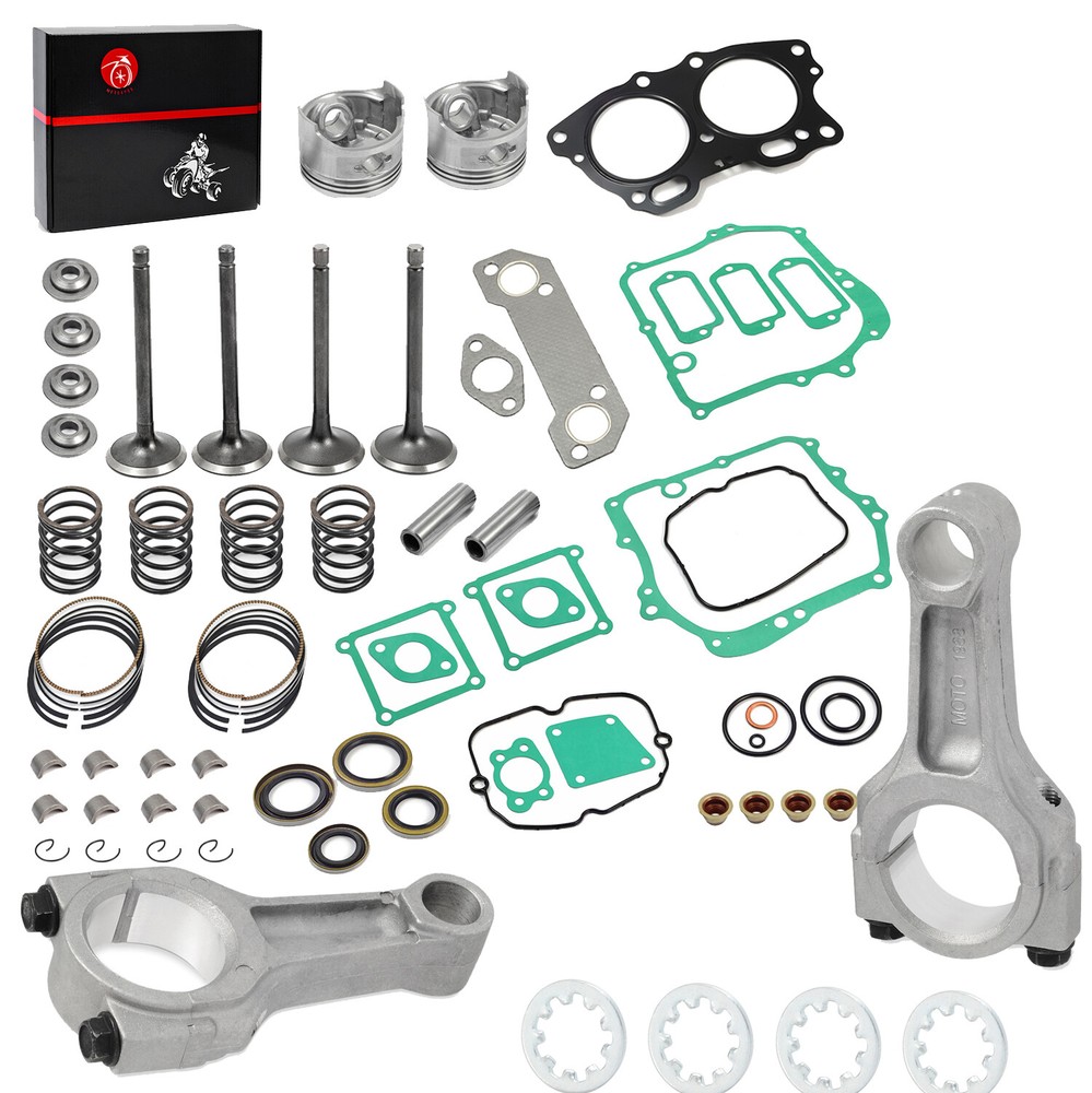 Connecting Rod & Piston FOR EZGO 295 Engine Gasket Valve EH29c Golf Car Rebuild