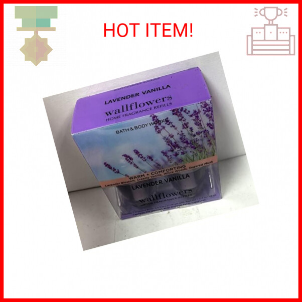 Bath & Body Works Lavender & Vanilla Odor Eliminating With Fresh Source Wallflow